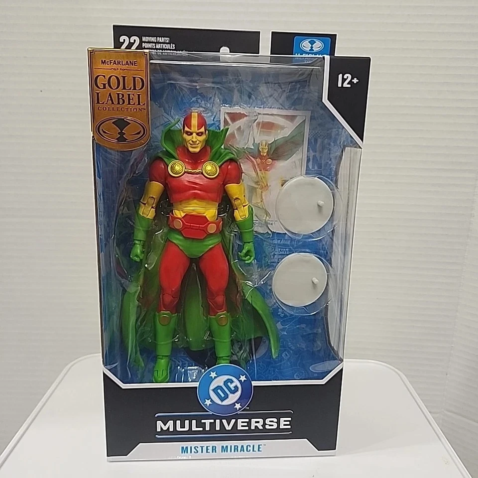 Figura de acción McFarlane Toys DC Multiverse Gold Label Mr Mister Miracle mip Foto 1 de 1