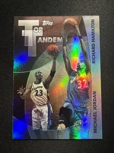 Michael Jordan / Richard Hamilton 2002-03 Topps #TT6 Top Tandems Wizards gg - Imagen 1 de 2