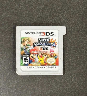 Nintendo 3DS Super Smash Bros NOT FOR RESALE Kiosk Demo Cartridge Tested Working - Image 1 of 3
