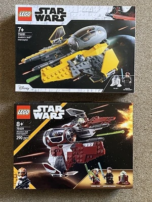 Lego Star Wars Lot 75281 + 75401 : Anakin Et Ahsoka Jedi Interceptor Neuf Scellé - Photo 1/4