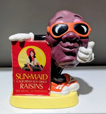 Vintage 1987 California Raisins x Sun-Maid Figure – Applause, Will Vinton Design - Image 1 of 4
