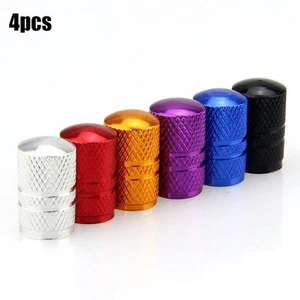 Motorcycle Tire Valve Stem Cap Wheel Tire Alloy 4Pcs Stem Cap Tire Valve - Picture 1 of 13