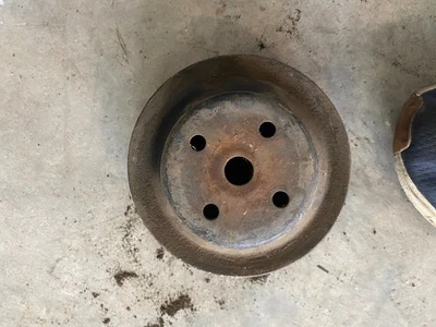 1967 1968 雪佛兰雪佛兰科迈罗带空调通用风扇滑轮水泵 2 槽 — 第 1/4 张图片