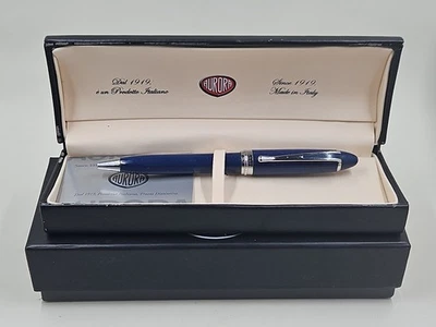 Aurora Ipsilon Deluxe Ballpoint Pen B32-c Blue With Chrome Trim - Image 1 of 4