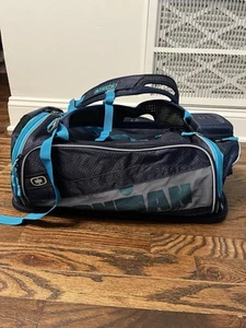 OGIO Endurance Ironman 8.0 Navy Teal Athletic Backpack Duffel Bag - Picture 1 of 17