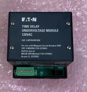 MÓDULO DE SUBTENSIÓN EATON MTDUVR120V TIME DELAY NUEVO - Imagen 1 de 7