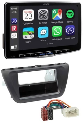 Alpine MP3 USB Bluetooth DAB Autoradio für Suzuki SX4 S-Cross (JY ab 2013) - Bild 1 von 4