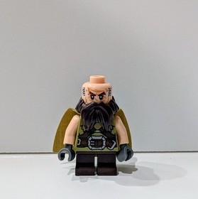 LEGO Hobbit Lord Rings: Dwalin Dwarf Minifigure lor050 79003 LOTR