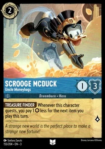 Scrooge McDuck - Uncle Moneybags 2024 Disney Lorcana - Into The Inklands #155 - Picture 1 of 2
