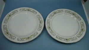 Juego de 2 platos de cena florentinos de porcelana fina ¡Excelente! - Imagen 1 de 10