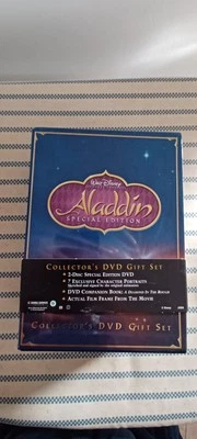 WALT DISNEY' ALADDIN DVD PLATINUM EDITION MOVIE 2 DISC BOOK SET 2004 LITHOGRAPHS - Image 1 of 4