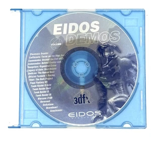 Vintage Eidos Demos Vol 4 PC CD-ROM 3dfx Legacy of Kain Tomb Raider Final Fantas - Picture 1 of 1