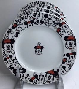 4 Salatteller 8" Disney MINNIE MOUSE ALL OVER super süß!!! Neu - Bild 1 von 7