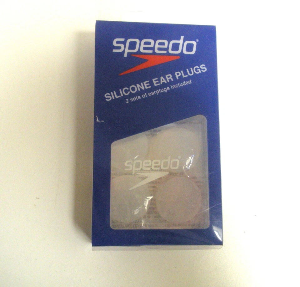 Speedo Ergo Ear Plugs Silver 1sz