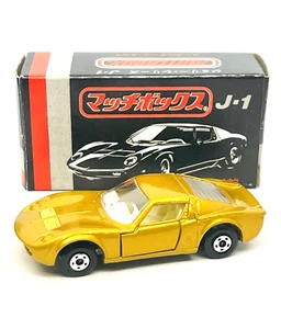 Matchbox Lesney Superfast J-1 Lamborghini Muira oro rara edizione Giappone, come nuovo! - Foto 1 di 6