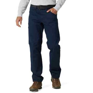 Wrangler Pantaloni da Lavoro Vestibilità Relaxed, Più Taglie, Blu o Nero - Foto 1 di 9