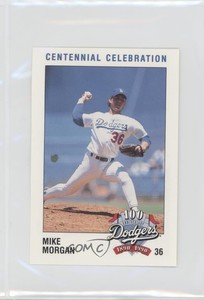 1990 Los Angeles Dodgers Police Mike Morgan #36