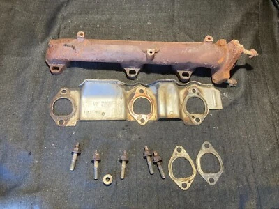 96-99 Chevy Lumina 3.1L L82 colector de escape delantero y pernos 10182321 Foto 1 de 4