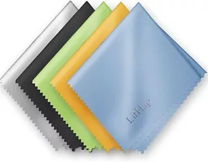 Extra Large Microfiber Cleaning Cloths12"x 12" For Eyeglassessensitive Optics - Picture 1 of 8