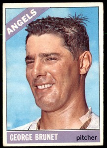 1966 Topps #393 George Brunet