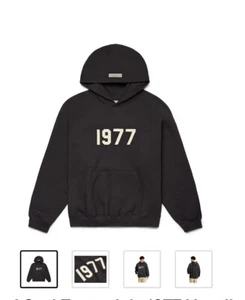 FEAR OF GOD ESSENTIALS hoodie 1977 IRON S22 Size XL - Picture 1 of 8