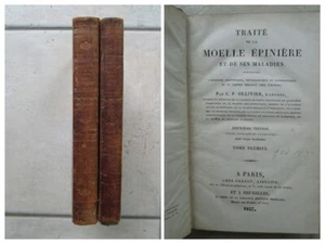 OLLIVIER d'Angers : TRAITE DE LA MOELLE EPINIERE, 1827. 3 planches lithogr. - Picture 1 of 18