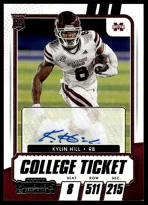 2021 Panini Contenders Draft Picks #138 Kylin Hill - Picture 1 of 2