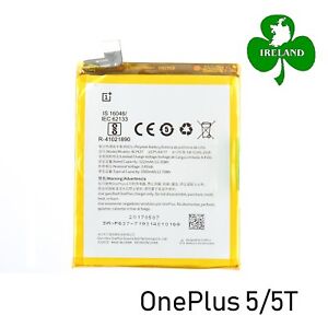For OnePlus 5 5T Internal Battery 1+5 Replacement BLP637 3300mAh 3.85V 12.7Wh