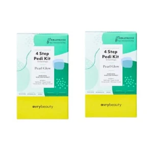 AVRYBEAUTY 4-Pasos Paquete de 2 Pasos, Perla Pedi Brillo, Aloe Infundido - Imagen 1 de 5
