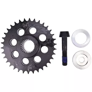 Kit pignone compensatore solido Drag Specialties 34T per Harley Davidson 07-17 - Foto 1 di 8