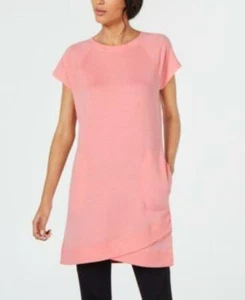 Dobladillo tulipán rosa para mujer Ideology con bolsillos túnica $45 TINI {&} - Imagen 1 de 3