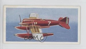 1961 Lyons Tea Wings of Speed Tea Macchi M52 #9 4az
