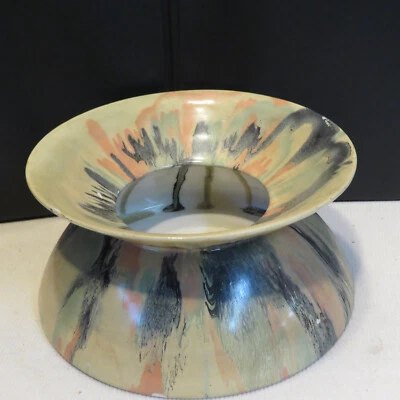 Уникальная Почтовая Заводская Капельная Глазурь АНТИКВАРНАЯ ТАБАЧНАЯ СЕЯЛКА SPITTOON от Homer Laughlin - Изображение 1 из 4