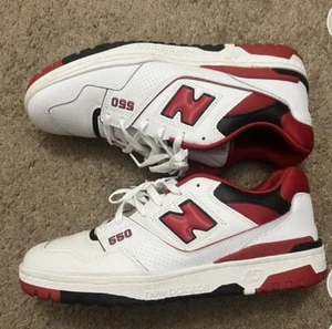 New Balance 550 White Team Red - BB550SE1 Men’s 11.5 - Picture 1 of 6