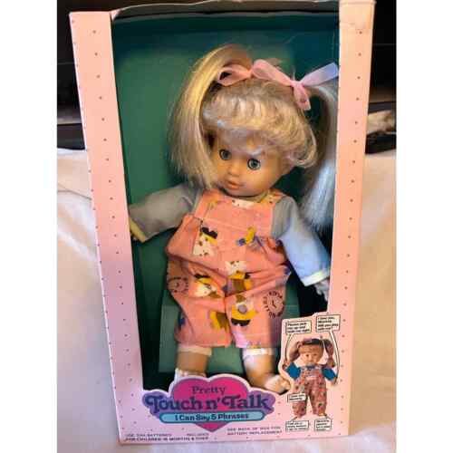 1991 Uneeda Touch N Talk Doll NIB 4-71051 Second