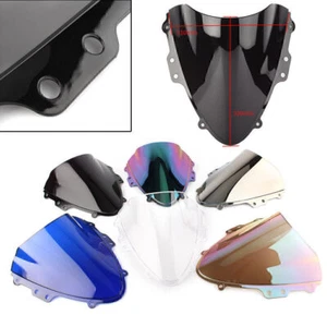 Moto Windshield Wind Screen for SUZUKI GSXR 600 750 2004-2005 K4 - Foto 1 di 11