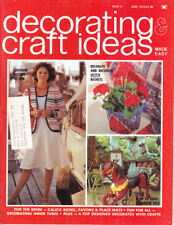 Craft Books: #1474 Decorating & Craft Ideas Magazine Vintage June 1975
