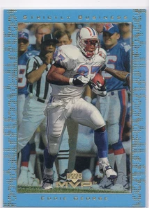 Eddie George - Jugador Más Valioso 1999 Upper Deck - Strictly Business #SB1 - Imagen 1 de 2