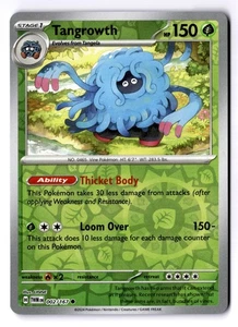 Tangrowth Reverse Holo Common SV06: Twilight Masquerade 002/167 NM - Picture 1 of 2