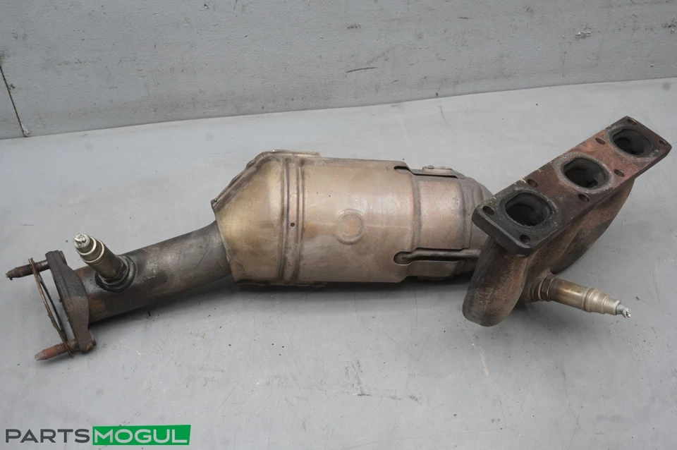 BMW Z4 3.0 2003-2005 colector de escape lateral derecho pasajero trasero derecho 7510378 OEM Foto 1 de 4