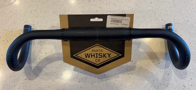 Manillar WHISKY Nº7 12F Drop 31,8 mm 42 cm caída/alcance 115/68 mm aluminio negro Foto 1 de 3