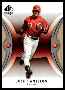2007 SP Authentic Josh Hamilton Cincinnati Reds #13 - Picture 1 of 2