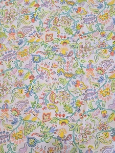 April Cornell Paisley Floral Cotton Tablecloth Rectangle 96 x 56 - Picture 1 of 5