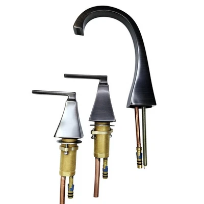 Signature Hardware 447912 Vilamonte 1.2 GPM Bathroom Faucet-Oil Rub Bronze *READ - Image 1 of 4