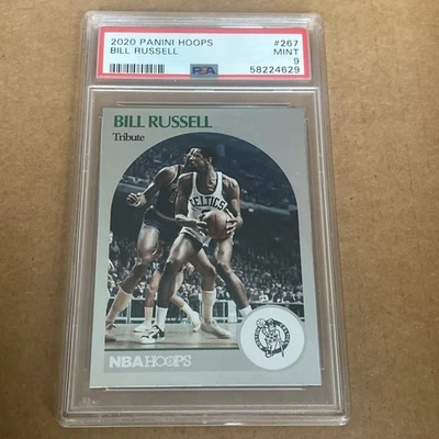 Billete Panini Hoops #267 2020 Russell Hof SP RARO PSA 9 Pop 5 con 9 grado superior Foto 1 de 4