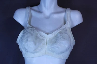 Sutiã sem fio Wacoal 85276 conscientização cobertura total sem costura sem forro 44C marfim - Imagem 1 de 4