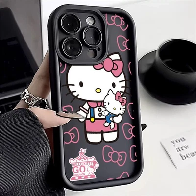For iPhone Samsung Honor Xiaomi Cute Cat Case Girls ShockProof Phone Back Cover - Image 1 of 4