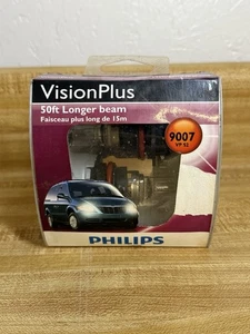 Philips VIsion Plus 9007 VP S2 Two Bulbs Head Light Dual Beam Replace Lamp - Picture 1 of 2