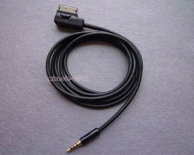 Adaptador de cable de audio musical AUX AMI MP3 iPod iPhone para Mercedes Benz C63 E200L Foto 1 de 4