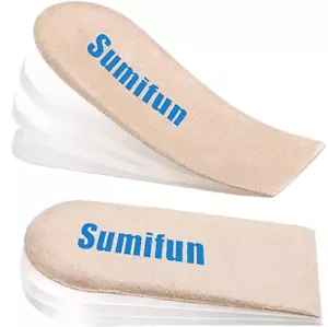 Sumifun 4-Layer 1 Inch Gel Shoe Lifts - Picture 1 of 5